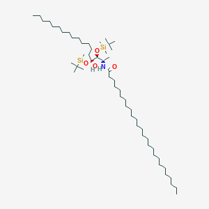 molecular formula C56H117NO4Si2 B12839358 -4-Octadecanol