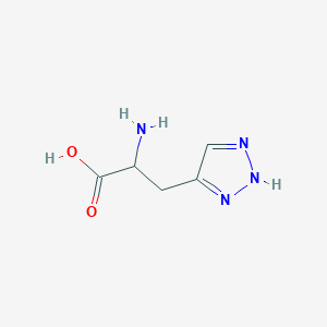 2-Amino-3-(1H-1,2,3-triazol-5-yl)propanoic acid