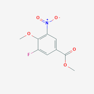 Methyl 3-fluoro-4-methoxy-5-nitrobenzoate