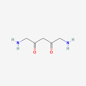 molecular formula C5H10N2O2 B12839558 1,5-Diaminopentane-2,4-dione 