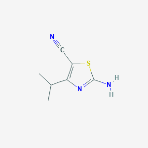 2-Amino-4-isopropylthiazole-5-carbonitrile