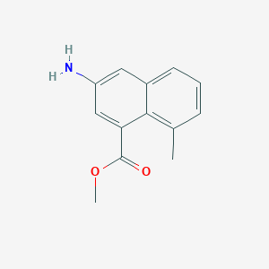 Methyl 3-amino-8-methyl-1-naphthoate