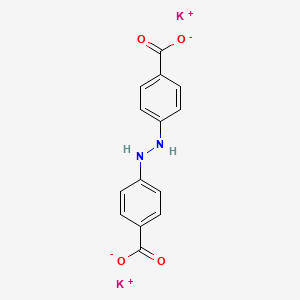 Potassium 4,4'-(hydrazine-1,2-diyl)dibenzoate