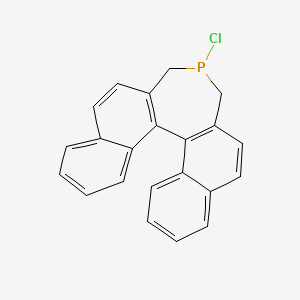 13-chloro-13-phosphapentacyclo[13.8.0.02,11.03,8.018,23]tricosa-1(15),2(11),3,5,7,9,16,18,20,22-decaene