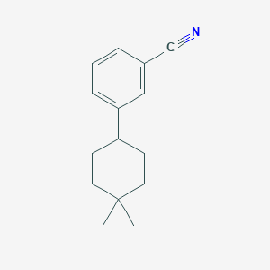 3-(4,4-Dimethylcyclohexyl)benzonitrile