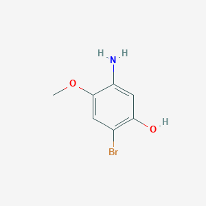 5-Amino-2-bromo-4-methoxyphenol