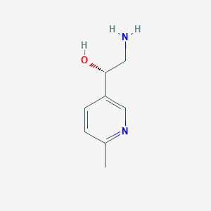 (S)-2-Amino-1-(6-methylpyridin-3-yl)ethanol