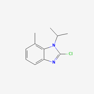 2-Chloro-1-isopropyl-7-methyl-1H-benzo[d]imidazole