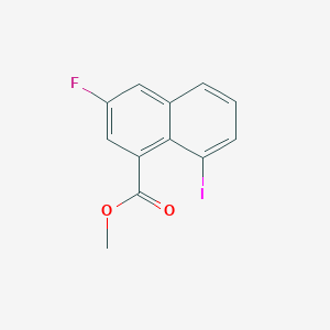 Methyl 3-fluoro-8-iodo-1-naphthoate