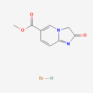 Methyl 2-oxo-2,3-dihydroimidazo[1,2-a]pyridine-6-carboxylate hydrobromide