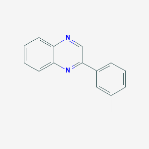 molecular formula C15H12N2 B12839898 2-(m-Tolyl)quinoxaline 