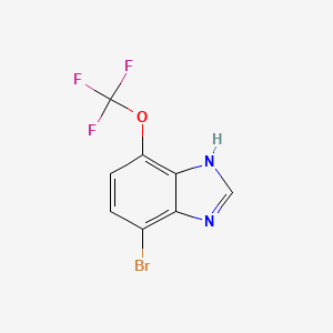 4-Bromo-7-(trifluoromethoxy)-1H-benzimidazole