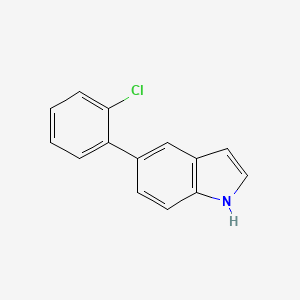 5-(2-chlorophenyl)-1H-indole