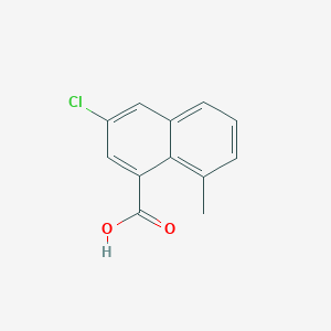 3-Chloro-8-methyl-1-naphthoic acid