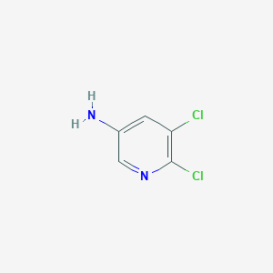 molecular formula C5H4Cl2N2 B1284015 5,6-二氯吡啶-3-胺 CAS No. 98121-41-6