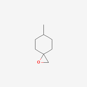 molecular formula C8H14O B1284028 6-Methyl-1-oxaspiro[2.5]octane CAS No. 38709-71-6