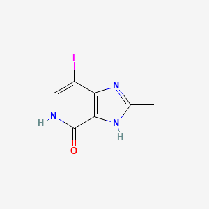 7-Iodo-2-methyl-1H-imidazo[4,5-c]pyridin-4(5H)-one