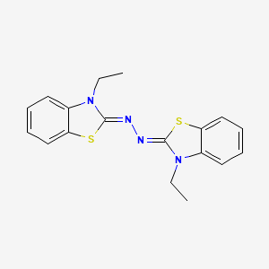 1,2-Bis(3-ethylbenzo[d]thiazol-2(3H)-ylidene)hydrazine