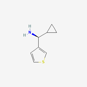 (S)-cyclopropyl(thiophen-3-yl)methanamine