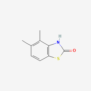 molecular formula C9H9NOS B12840400 4,5-Dimethylbenzo[d]thiazol-2(3H)-one CAS No. 1188226-49-4