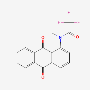 Acetamide, N-(9,10-dihydro-9,10-dioxo-1-anthracenyl)-2,2,2-trifluoro-N-methyl-