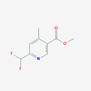 Methyl 6-(difluoromethyl)-4-methylnicotinate