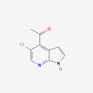 1-(5-Chloro-1H-pyrrolo[2,3-b]pyridin-4-yl)ethanone