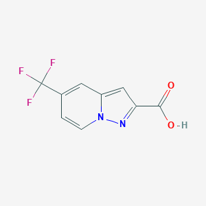 5-Trifluoromethyl-pyrazolo[1,5-a]pyridine-2-carboxylic acid