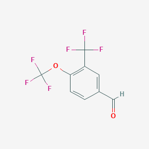 4-(Trifluoromethoxy)-3-(trifluoromethyl)benzaldehyde