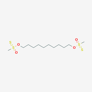 Methyl-(10-methylsulfonothioyloxydecoxy)-oxo-sulfanylidene-lambda6-sulfane