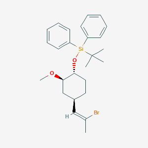 [1R-[1a,2b,4b(E)]]-[[4-(2-Bromo-1-propenyl)-2-methoxycyclohexyl]oxy](1,1-dimethylethyl)diphenyl-silane