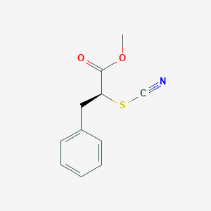 Methyl (S)-3-phenyl-2-thiocyanatopropanoate