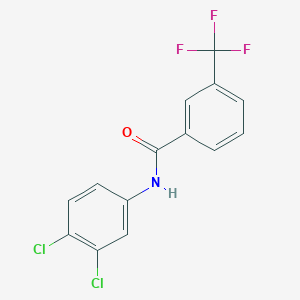 N-(3,4-dichlorophenyl)-3-(trifluoromethyl)benzamide