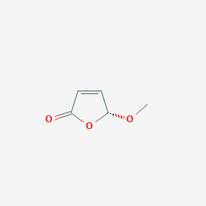 molecular formula C5H6O3 B12840614 (R)-5-Methoxyfuran-2(5H)-one 