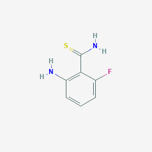 2-Amino-6-fluorobenzothioamide