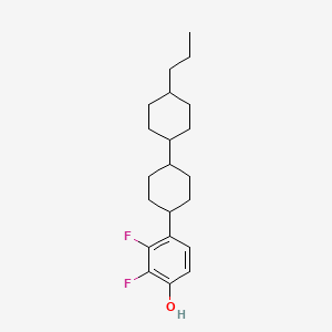 2,3-Difluoro-4-(4'-propyl[1,1'-bicyclohexyl]-4-yl)phenol