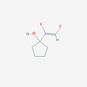 1-(1,2-Difluorovinyl)cyclopentan-1-ol