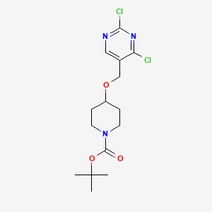 tert-Butyl 4-((2,4-dichloropyrimidin-5-yl)methoxy)piperidine-1-carboxylate