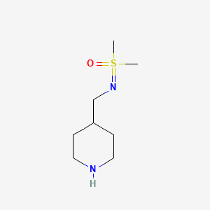 Dimethyl((piperidin-4-ylmethyl)imino)-l6-sulfanone