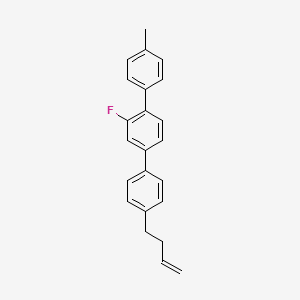 4-(4-but-3-enylphenyl)-2-fluoro-1-(4-methylphenyl)benzene