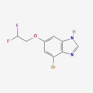 4-Bromo-6-(2,2-difluoroethoxy)-1H-benzimidazole