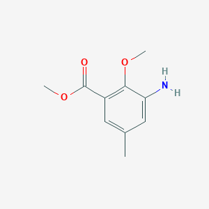 Methyl 3-amino-2-methoxy-5-methylbenzoate