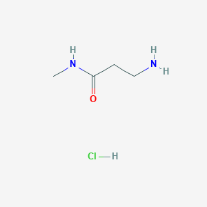 molecular formula C4H11ClN2O B1284087 3-amino-N-methylpropanamide hydrochloride CAS No. 51739-61-8