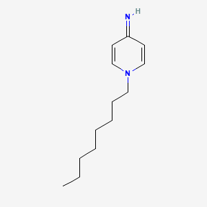 molecular formula C13H22N2 B12840879 1-octylpyridin-4(1H)-imine 