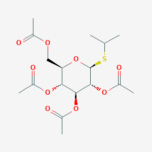 (2R,3R,4S,5R,6S)-2-(Acetoxymethyl)-6-(isopropylthio)tetrahydro-2H-pyran-3,4,5-triyl triacetate