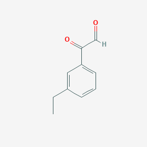 2-(3-Ethylphenyl)-2-oxoacetaldehyde