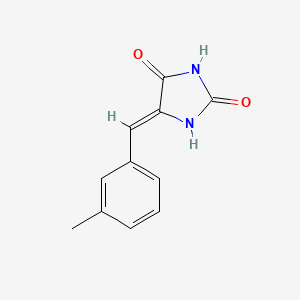 molecular formula C11H10N2O2 B12840908 (5Z)-5-(3-methylbenzylidene)imidazolidine-2,4-dione 