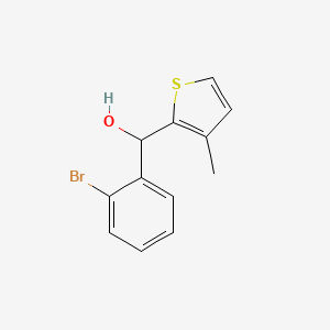 (2-Bromophenyl)(3-methylthiophen-2-yl)methanol