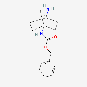 Benzyl (4-aminobicyclo[2.2.1]heptan-1-yl)carbamate