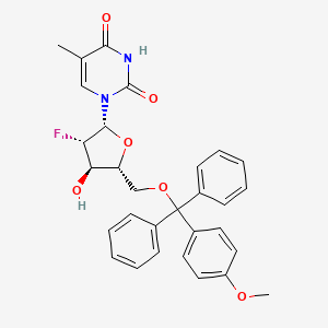 1-[2-Deoxy-2-Fluoro-5-O-[(4-Methoxyphenyl)Diphenylmethyl]-B-D-Arabinofuranosyl]-5-Methyl-2,4(1H,3H)-Pyrimidinedione